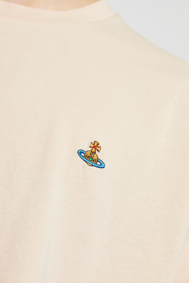 25ss Vivienne Westwood Sand クロップド丈 Tシャツ ベージュ s-musee_370221019